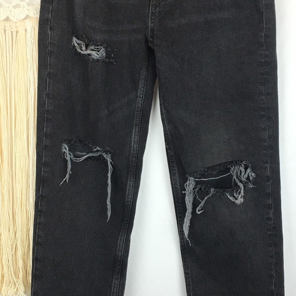 NWT WE THE FREE 24 Lita Black Cropped Jeans - Picture 5 of 8